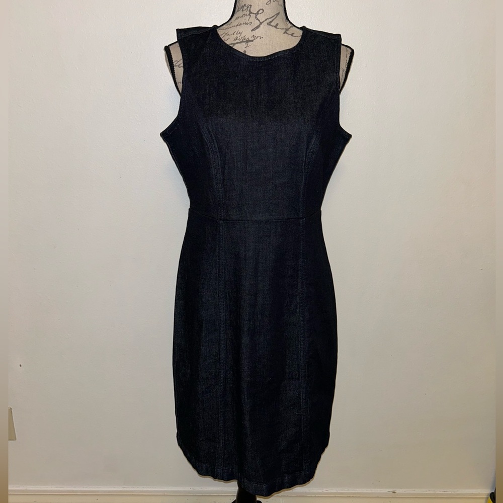 J. Crew Black Sleeveless Dress